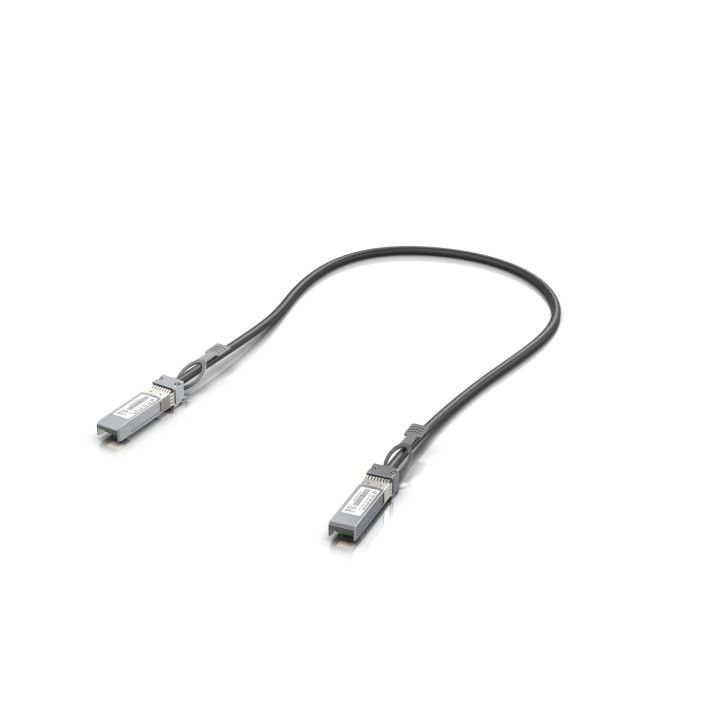 Ubiquiti Networks UACC-DAC-SFP10-0.5M cable infiniBanc 0,5 m SFP+ Negro
