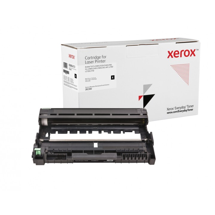 Everyday Tóner Negro compatible con Brother DR-2300, Rendimiento estándar