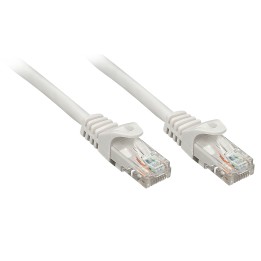 Lindy RJ-45/RJ-45 Cat6 5m cable de red Gris U/UTP (UTP)
