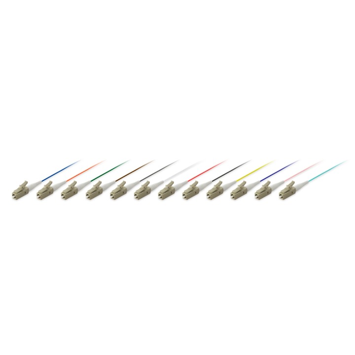 Equip 255643 cable de fibra optica 2 m LC/PC OM4 Multicolor