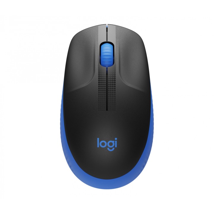 Logitech M190 ratón inalámbrico ambidextro óptico 1000dpi negro azul 910-005907