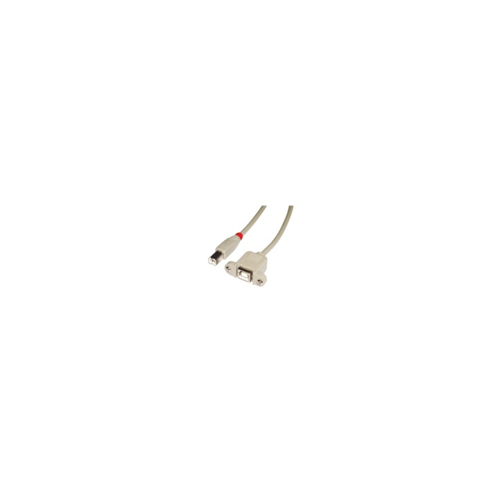Lindy 31800 cable USB 0,5 m USB B Gris