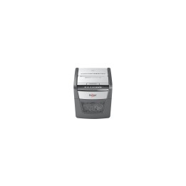 Rexel AutoFeed 45X triturador de papel Corte cruzado 55 dB Negro, Plata