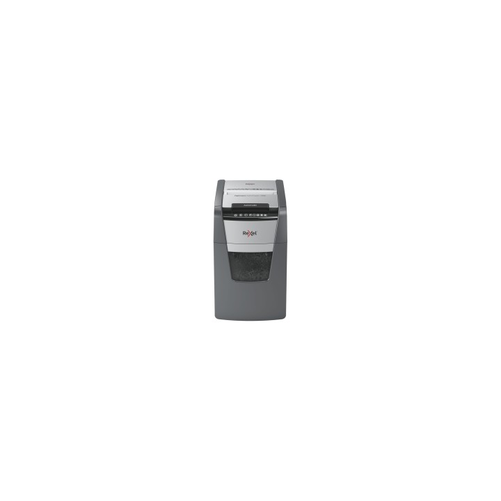 Rexel Optimum AutoFeed+ 130X triturador de papel Corte cruzado 55 dB 22 cm Negro, Plata