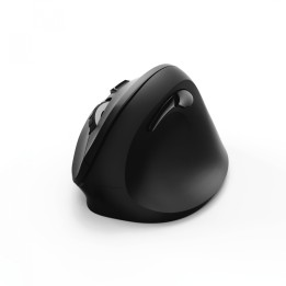 HAMA Ratón ergonómico, EMW-500, Inalámbrico, 6 Botones, BaterÍ­a duradera, Color negro.