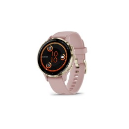 Garmin Venu 3S 3,05 cm (1.2") AMOLED 41 mm Digital 390 x 390 Pixeles Pantalla táctil Oro, Rosa Wifi GPS (satélite)