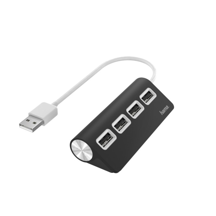 USB Hub, 4 Puertos, 480 Mbps
