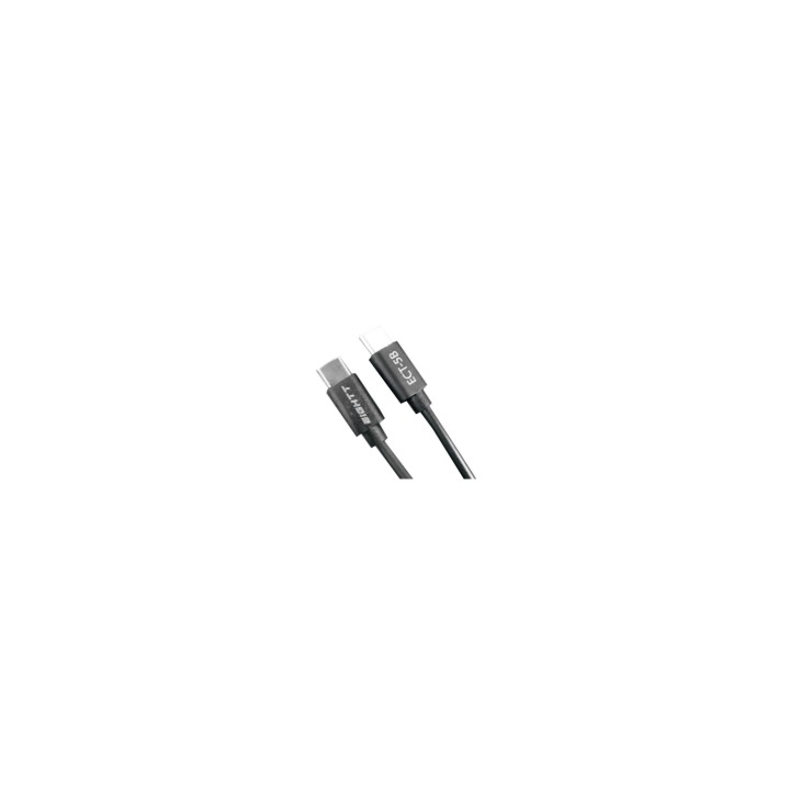 Eightt Cable Type C a Type C 1Mts PVC Negro
