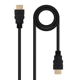 Nanocable Cable HDMI V2.0 4K@60Hz 18Gbps A/M-A/M, 5.0 m, Negro