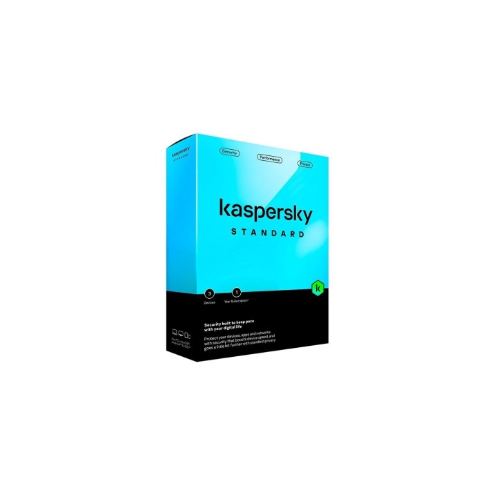 Antivirus Kaspersky Standard/ 3 Dispositivos/ 1 Año