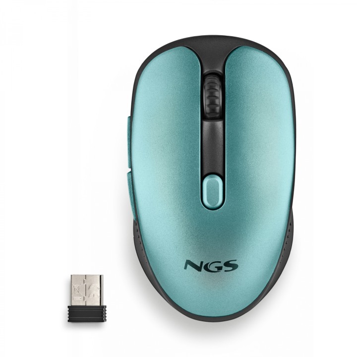 NGS EVO RUST ratón mano derecha RF inalámbrico Í“ptico 1600 DPI