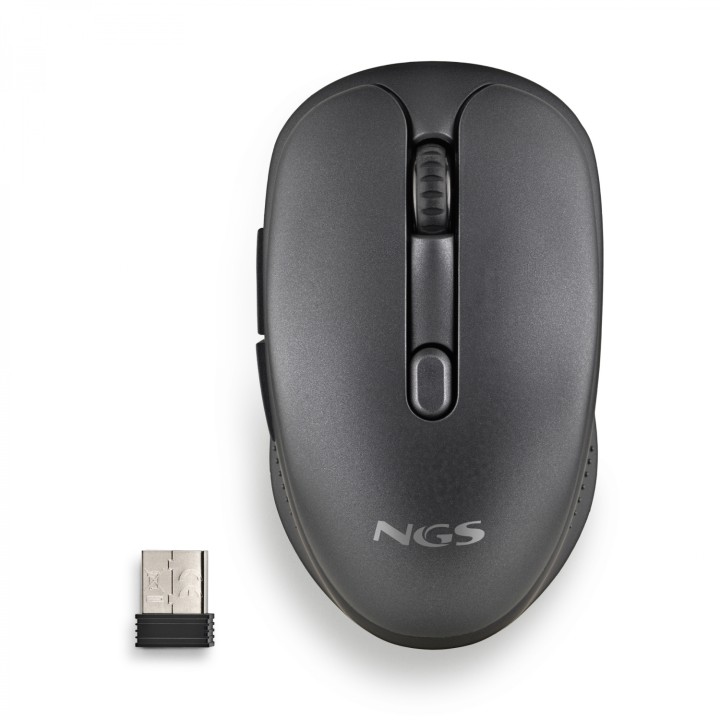 NGS EVO RUST ratón mano derecha RF inalámbrico Í“ptico 1600 DPI