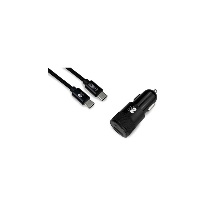 SUBBLIM SUBCHG-5CPD11 cargador de dispositivo móvil Negro Auto