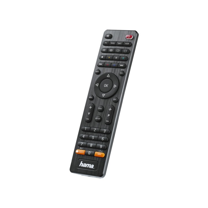 Hama Mando a distancia IR inalámbrico DVD/Blu-ray, STB, TV, VCR Botones