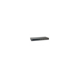 SWITCH LEVEL ONE GESTIONABLE L3 LITE 24PTOS 10/100/1000 POE NEGRO GEP-2682