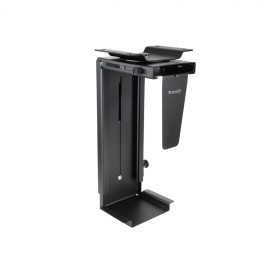 Tooq Soporte de Escritorio/Pared para CPU - Peso Max 10kg - Angulo de Giro 180Âº - Color Negro