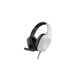 Trust GXT 415W Zirox Auriculares Alámbrico Diadema Juego Blanco
