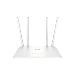 Cudy WR1200 router inalámbrico Ethernet rápido Doble banda (2,4 GHz / 5 GHz) Blanco