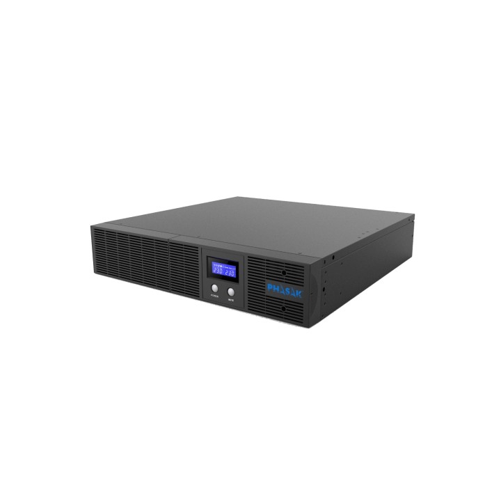Phasak Protekt rack sistema de alimentación ininterrumpida (UPS) LÍ­nea interactiva 2,16 kVA 1400 W 2 salidas AC