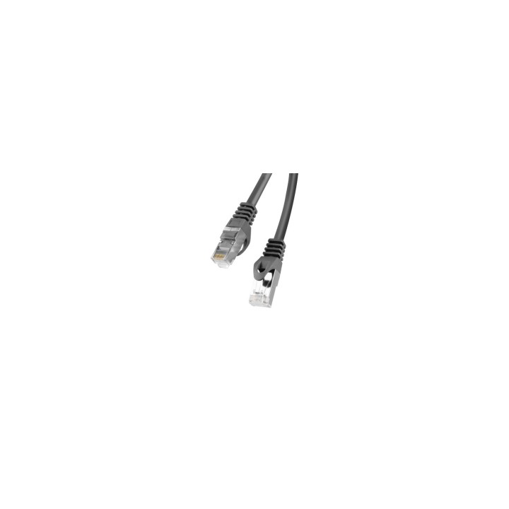 Lanberg PCF6-10CC-0100-BK cable de red Negro 1 m Cat6 F/UTP (FTP)