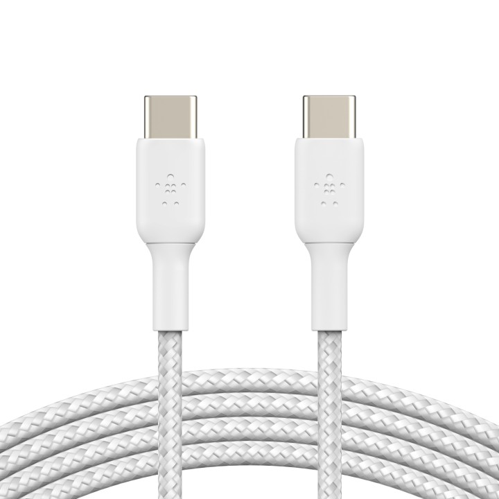Belkin CAB004BT1MWH2PK cable USB 1 m USB 2.0 USB C Blanco