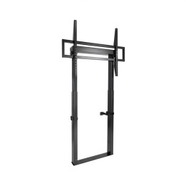 TooQ HIPERIÍ“N Soporte de Suelo/Pared Fijo para Pantallas 55"-100", Negro