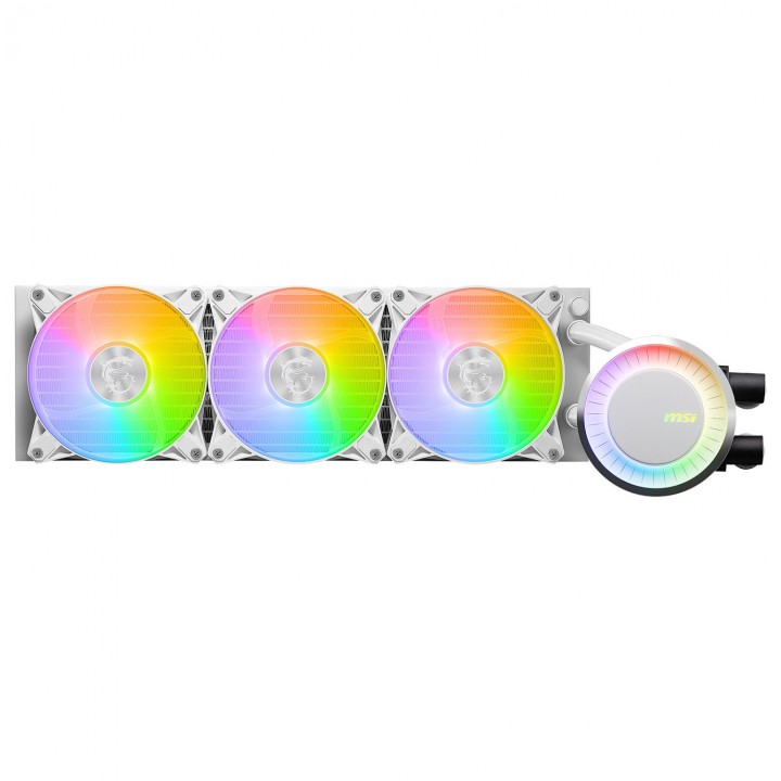 MSI MAG CORELIQUID E360 WHITE sistema de refrigeración para ordenador Placa base, Procesador Kit de refrigeración lÍ­quida 12
