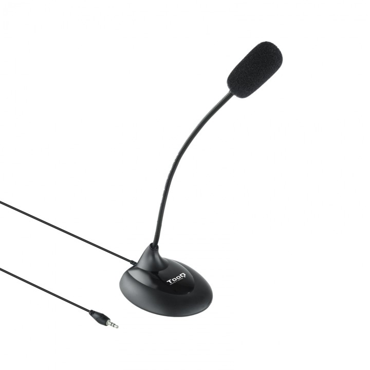 TOOQ Micrófono para ordenador portátil Negro