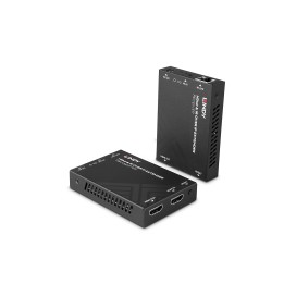 Lindy 38398 extensor audio/video Transmisor y receptor de señales AV Negro