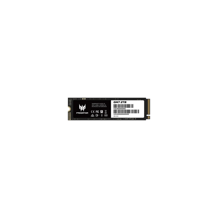Acer Predator GM7 M.2 2 TB PCI Express 4.0 NVMe