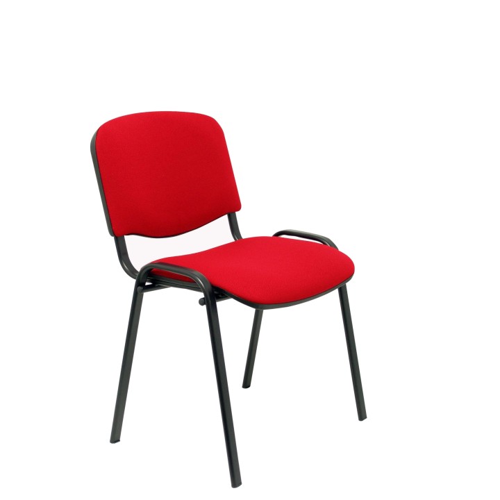 Piqueras y Crespo Pack 4 sillas Iso bali rojo
