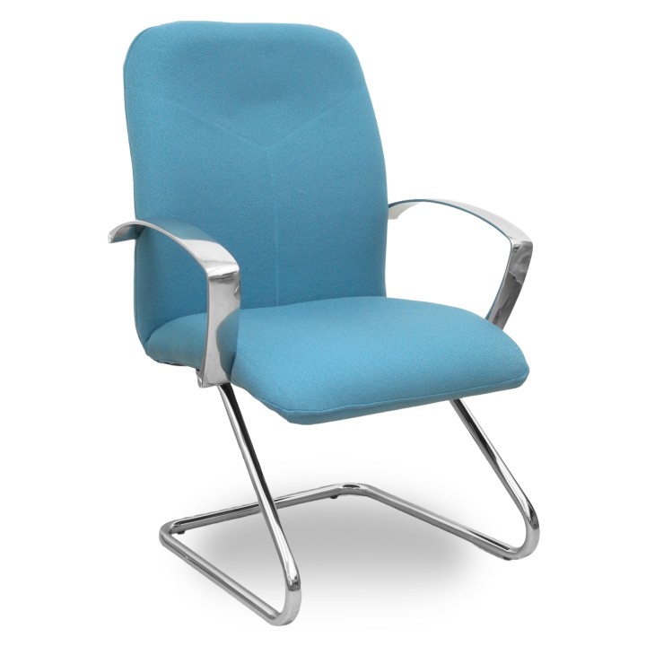 Piqueras y Crespo Sillón Caudete confidente patín bali azul cielo