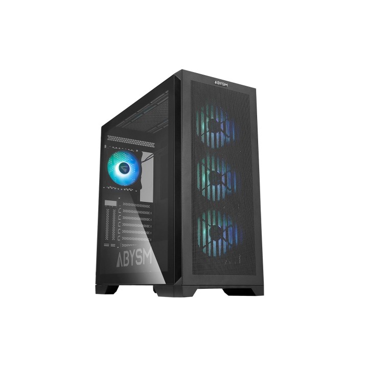 ABYSM Danube Mura BX300 Black ARGB Torre Negro