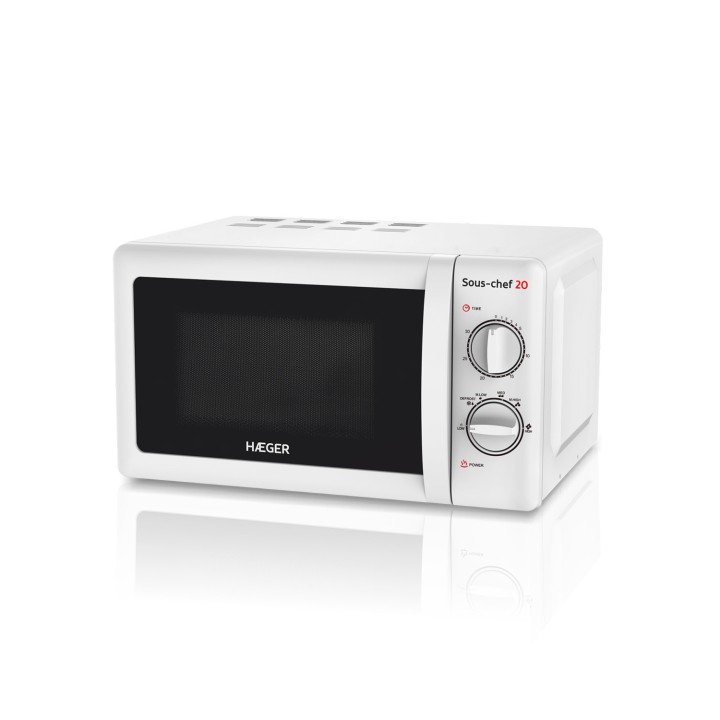 Haeger MW-70W.006A microondas Encimera Solo microondas 20 L 1150 W Negro