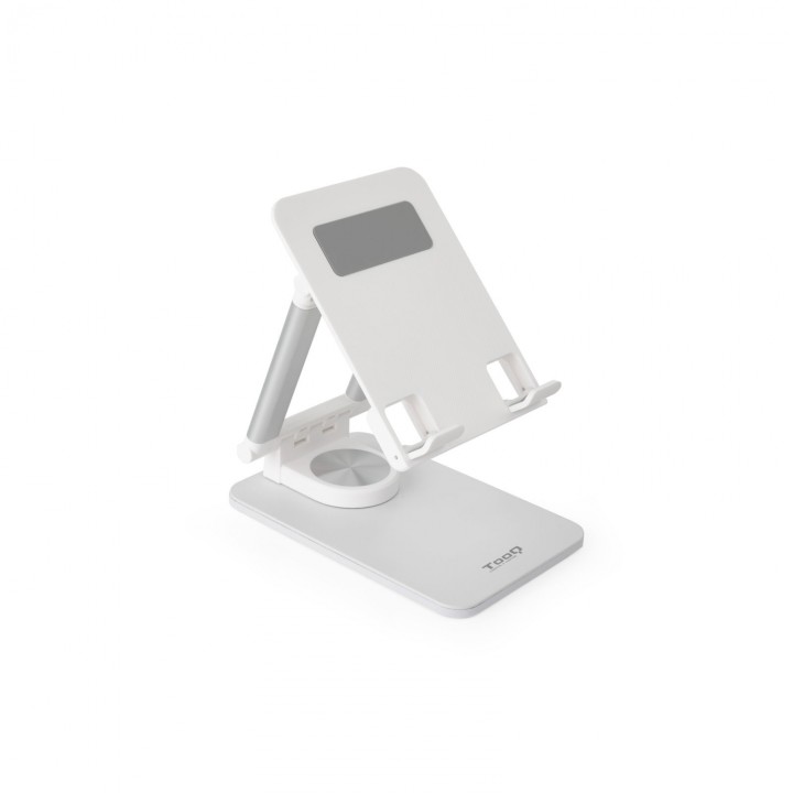 TooQ Soporte de Sobremesa Ajustable para Móvil o Tablet de hasta 12,9â€