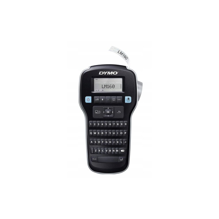 DYMO LabelManager DY LM 160 impresora de etiquetas Inyección de tinta térmica 180 x 180 DPI 12 mm/s D1 QWERTY