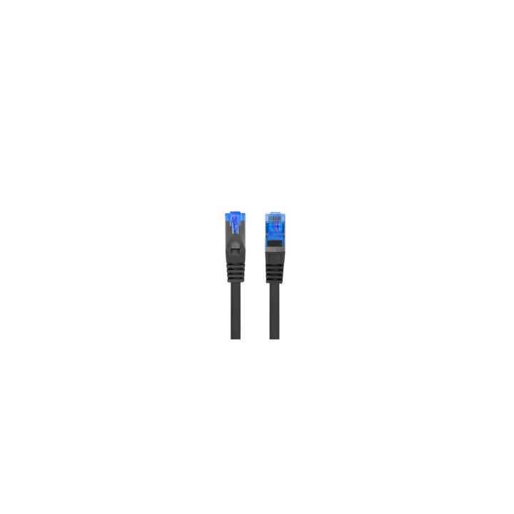 Lanberg PCF6A-10CC-0050-BK cable de red Negro 0,5 m Cat6a F/UTP (FTP)