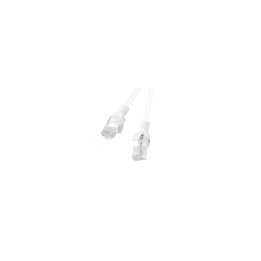 Lanberg PCU6-10CC-0100-W cable de red Blanco 1 m Cat6 U/UTP (UTP)
