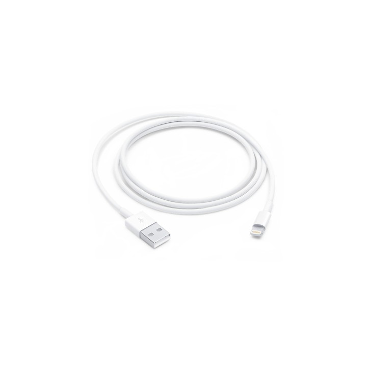 Apple MUQW3ZM/A cable de conector Lightning 1 m Blanco