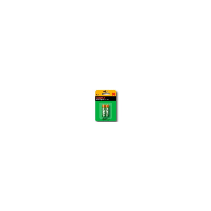 Kodak NIMH LR6 AA pilas recargables ni-mh 2600mah blÍ­ster 2u 30955080
