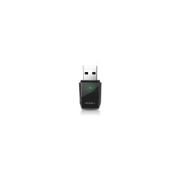 ADAPTADOR DE RED WIFI TP-LINK BANDA DUAL USB 5GHZ SEGURIDAD AVANZADA NEGRO ARCHER T2U V3.0