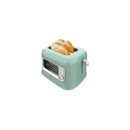 Cecotec RetroVision Green 5 2 rebanada(s) 700 W Verde claro, Acero inoxidable