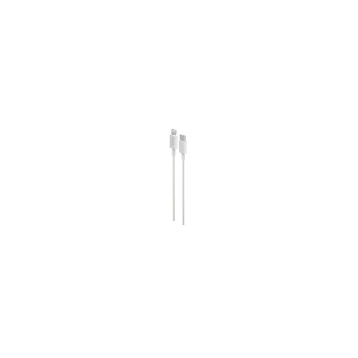 DCU Advance Tecnologic 34101300 cable de conector Lightning 1 m Blanco