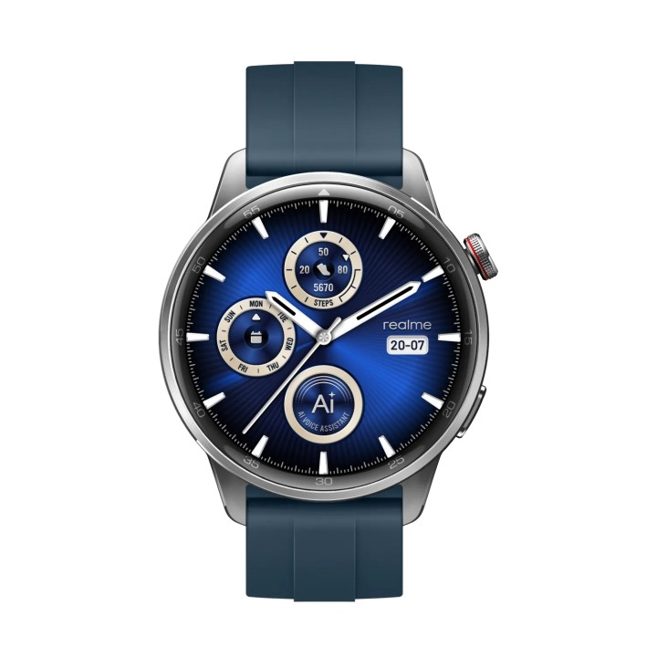 realme Watch S2 3,63 cm (1.43") AMOLED Digital 466 x 466 Pixeles Pantalla táctil Plata