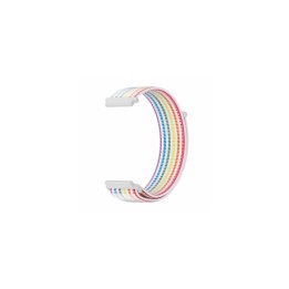 SAVE FAMILY Correa Recambio Tela Rayas Colores Compatible con los modelos SaveWatch + Senior Enjoy Superior