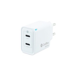 CoolBox Cargador USB 35W con tecnología GaN