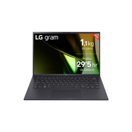 LG Gram 14Z90S Intel Core Ultra 7 155H Portátil 35,6 cm (14") Full HD 32 GB LPDDR5-SDRAM 1 TB SSD Wi-Fi 6E (802.11ax) Windows