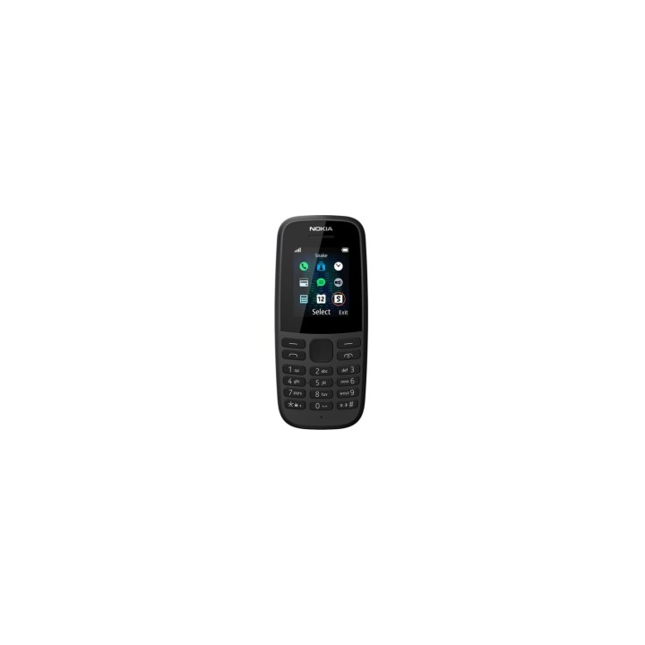 Nokia 105 (2019) 4,5 cm (1.77") 73,2 g Negro Característica del teléfono