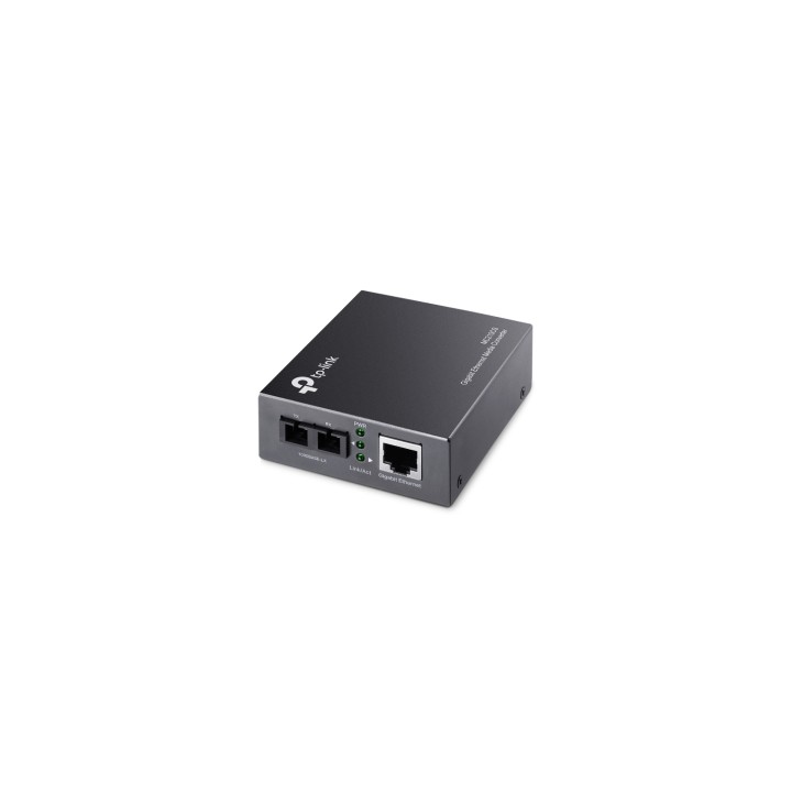 TP-Link MC210CS convertidor de medio 1000 Mbit/s 1310 nm Monomodo Negro