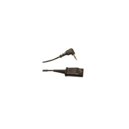 POLY Cable de oro de 2,5 mm a QD (0,45 m)